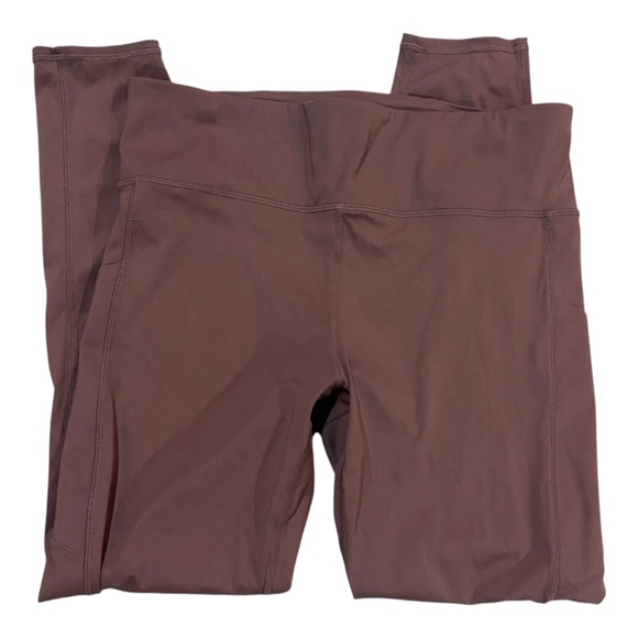 Vuori Stride Leggings Chestnut Back Pocket Sz L VW429 - Picture 5 of 5